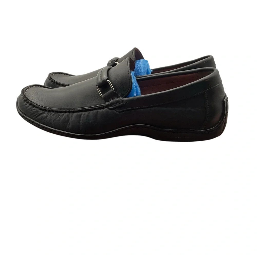 Donald J. Pliner Black‎ Loafers EINCHO 77 size 10M